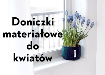 Doniczki materiałowe do kwiatów od Root Pouch