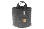 Growbag Root Pouch doniczka materiałowa 43x38cm 56L z uchwytem szara