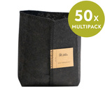 Multipack Root Pouch doniczka materiałowa 10x13cm 1L Thin Black 50 szt