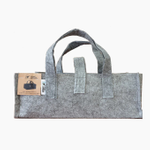 Root Pouch Balcony Heather Grey 12L 40x20x15 cm szara - materiałowa doniczka balkonowa 120 szt