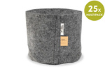 Multipack Root Pouch doniczka materiałowa 25,5x21,5cm 12L szara 25 szt