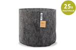 Multipack Root Pouch doniczka materiałowa 28x26cm 16L Charcoal 25 szt